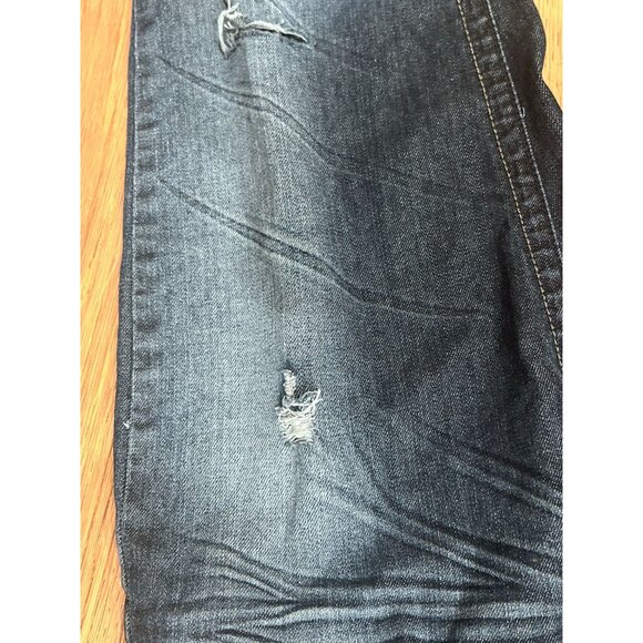 Flypaper Jeans Women's Size 30×32 Straight Leg Distressed Denim Blue - Picture 5 of 13